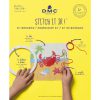 Krabbe sticken für Kinder: Vorlagen und Material