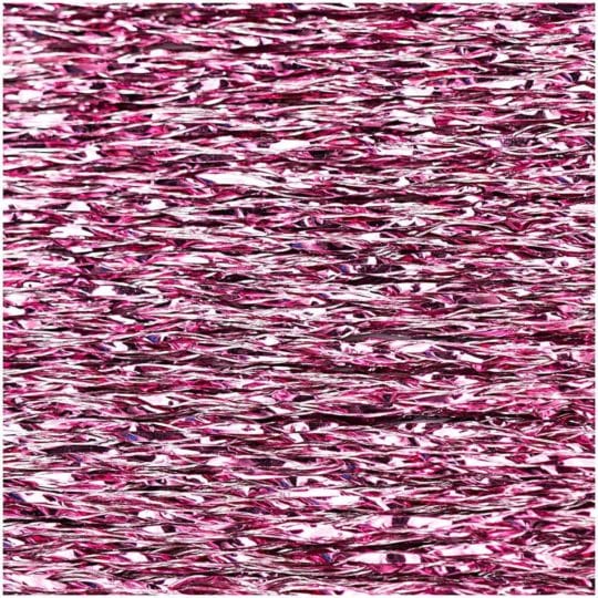 Metallic Stickgarn No. 10 von Rico Design - Farbe rosa